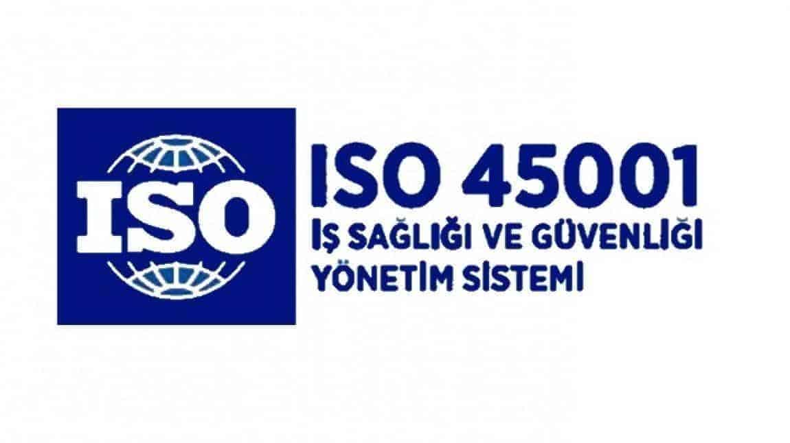 ISO 45001 İŞ SAĞLIĞI VE YÖNETİM SİSTEMİ KALİTE BAŞVURUSU YAPILDI.